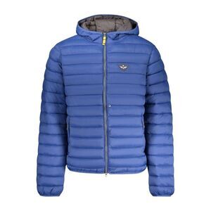Armata Di Mare Polyamide Jacket with Zipper Detailing Men Blue Jackets